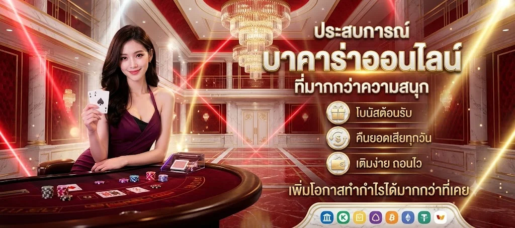 โปรโมชั่น JDBAA โบนัสสมาชิกใหม่และคืนยอดเสีย